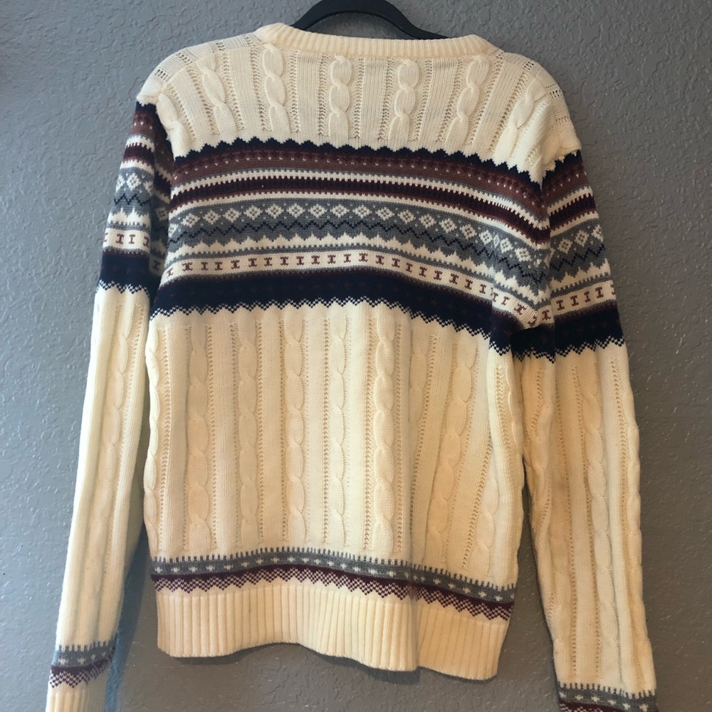 Patterned Warm Sweater